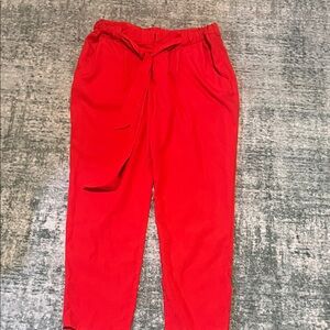 Forever 21 Red ankle Pants